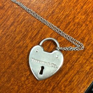 Tiffany & co heart necklace